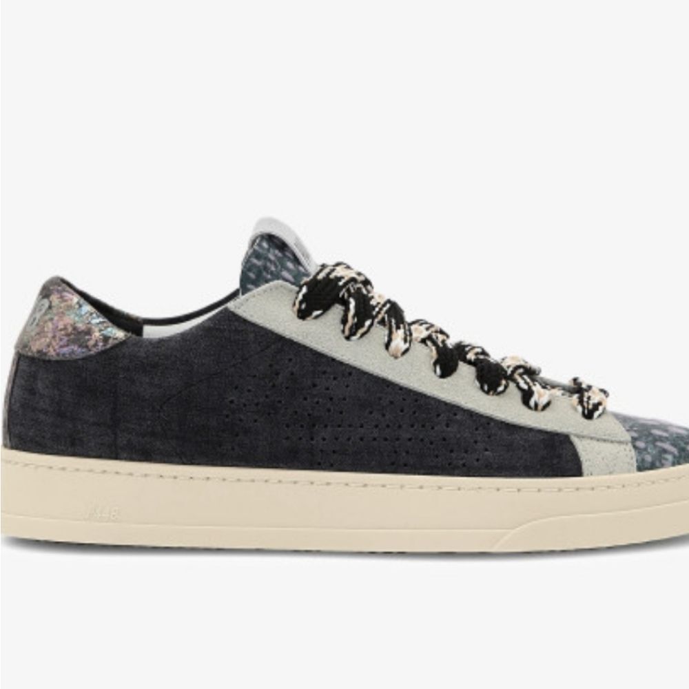 P448 Jack Denim Thea Sneaker- Metallic - Picture 2 of 12